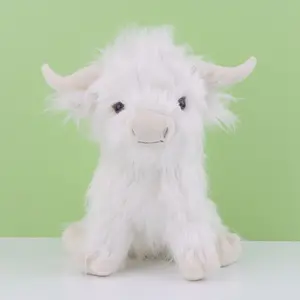 Новые шотландские плюшевые игрушки из коровы