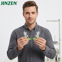 Pièces de machine à coudre JINZEN TVR TCL Pied presseur en plastique vert droit et gauche, broches haute et basse tension, accessoires de couture