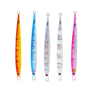 Señuelo de Pesca Solren Jigging de 135g, Color Láser, para Pesca en Agua Salada, Cebo para Fondo - Product Image 1