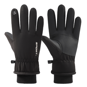 Nuevos Guantes de Invierno Unisex para Esquí, Snowboard y Ciclismo, Gruesos, Impermeables, Resistentes al Viento, Compatibles con Pantallas Táctiles, de Poliéster - Product Image 1