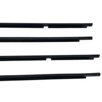 Kit de 4 joints d'étanchéité de fenêtre pour Honda Civic 06-11, garniture extérieure de vitre pour portes avant et arrière, pour montage et utilisation