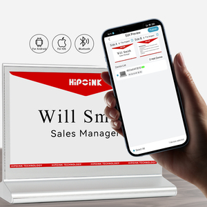 Tùy Chỉnh 7.5Inch Ứng Dụng Điện Tử Tên Nơi Không Dây E Ink Giấy Hội Nghị Cuộc Họp Bảng Tên Thẻ Cho Cuộc Họp - Product Image 5