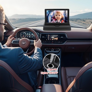 <span class=keywords><strong>Meilleure</strong></span> vente caméra d'écran 4.3 pouces pliable vue arrière voiture bébé moniteur - Product Image 2