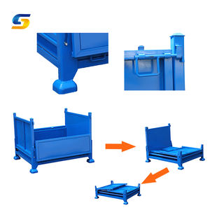 حاويات فولاذية قابلة للطي سهلة التجميع ومقاومة للعوامل الجوية بأحجام مخصصة للمستودعات والعمليات الداخلية في المصانع - Product Image 2