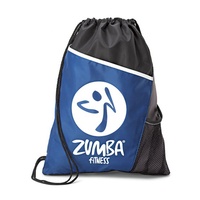 Sac de sport personnalisé avec logo, sac à dos à cordon de serrage personnalisé, fermeture ouverte, style tendance, polyester lavable