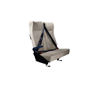 Asiento Doble Plegable para <span class=keywords><strong>Volkswagen</strong></span> T6 <span class=keywords><strong>Camper</strong></span> Van con Cinturón de Seguridad - Product Image 2