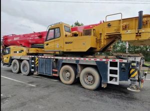 SANYY STC800 SAC2200 Grúa móvil con motor Weichai 80T Bomba de carga de elevación Componente de núcleo de caja de cambios para camión grúa usada 75T 100T - Product Image 4