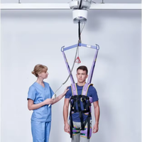 Équipement de rééducation accident vasculaire cérébral plafond patient ascenseur plafond caresser équipement de marche formation système de levage de plafond