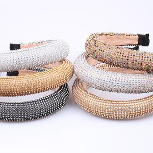 Hua Liyu – bandeau en éponge avec strass pour femmes, accessoires de coiffure élégants pour le quotidien, avec traitement diamanté Sh74145 - Product Image 4