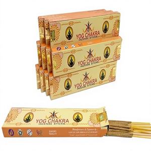 Offre Spéciale populaire parfum Sri marque Yoga Chakra Masala roulé à la main bâtons d'encens en gros à la main encens agarbatti - Product Image 1