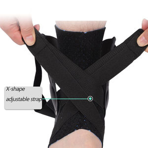 Estabilizador de Tobillo Profesional con Férulas Laterales, Soporte Transpirable con Cierre de Gancho y Bucle para la Recuperación de Ligamentos del Tobillo, Prevención de Esguinces Deportivos - Product Image 2