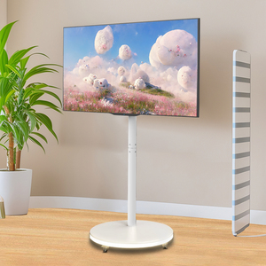 Modern LCD LED <strong>Tv</strong> <strong>Stand</strong> Studio <strong>Tv</strong> Floor <strong>Stand</strong> With Lamp on Base <strong>for</strong> <strong>LG</strong> - Product Image 4