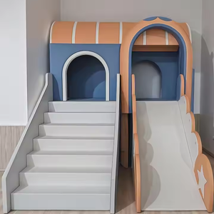 Beilai Hot Bán Mini Nhỏ 100 20 60 Mét Vuông Mềm Mại Chơi Trẻ Em Chơi Khu Vực Thiết Lập Trong Nhà Trẻ Em Sân Chơi Trượt Cho Trẻ Mới Biết Đi - Product Image 4