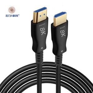 HDMI AOC 2,1 <span class=keywords><strong>Cable</strong></span> 8K 60Hz 48Gbps Color negro Aleación de zinc <span class=keywords><strong>Cable</strong></span> de fibra óptica activa <span class=keywords><strong>10</strong></span> <span class=keywords><strong>metros</strong></span> - Product Image 3