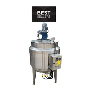 Multi Function Stainless Steel Liquid Mixing Tank with Agitator and Emulsifying Machine and Heater Function For Soap Liquid