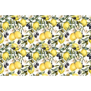 Limon zeytin özel duvar kağıdı tasarım bitki meyve duvar dekorasyon duvar - Product Image 6