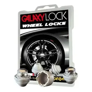 4 Tuercas de Seguridad Galaxilock para GM Tracker 89-09 - Product Image 3