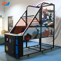 Machine de jeu d'arcade de basket-ball électronique à monnayeur avec comptage des points
