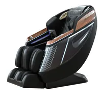 Fauteuil de massage pliable portable pour tout le corps, extra large, avec fonction Shiatsu, inclinable, zéro gravité, chauffage lombaire et des mollets, compression d'air