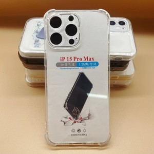 Funda Transparente de TPU de 1.5mm para Teléfono Móvil, Carcasa Deportiva para <span class=keywords><strong>iPhone</strong></span> 18 14 15 16 17 Air 12 13 <span class=keywords><strong>11</strong></span> <span class=keywords><strong>Pro</strong></span> <span class=keywords><strong>Max</strong></span>, Venta al Por Mayor - Product Image 4