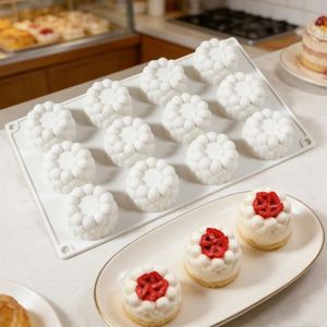 แม่พิมพ์เค้กช็อกโกแลตแบบมูสทรงกลม Tangchu Cloud Bubble Ball ทำจากซิลิโคนเกรดอาหาร ใช้กับเตาอบได้ บรรจุภัณฑ์แยกชิ้น - Product Image 1