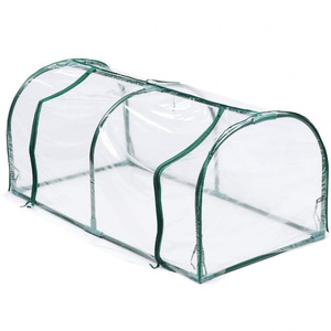 Serra da Giardino con Struttura <span class=keywords><strong>in</strong></span> Ferro, Casetta per Fiori, Giardino d'Inverno a Tunnel per Piante Grasse, Casetta Isolante Antipioggia per Piante - Product Image 5