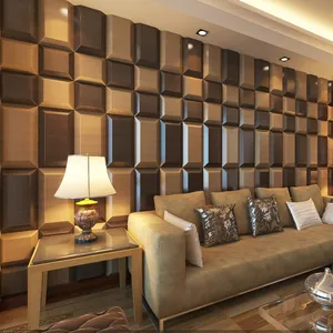 Pannello di parete interno decorativo 3d durevole impermeabile per pareti adesivo da parete in mattoni 3d