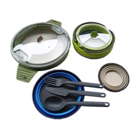 Ensemble de couverts réutilisables écologiques sans BPA, couteau, fourchette, cuillères en plastique pour enfants et adultes, voyage, pique-nique, camping