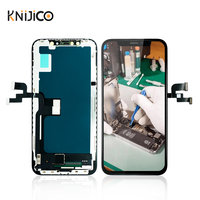 Layar OLED iphone X 11, tampilan lcd untuk iphone X XS Max kualitas OEM untuk iphone 5 6 7 8 10 11 Pro LCD