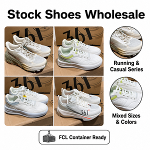 Chaussures compensées de marque pour femmes en gros, stock authentique de marques pour conteneur de chaussures 40HQ - Product Image 1