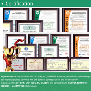 Composto Riciclato PP Multi-Processo Certificato GRS con 10% di Polipropilene Rinforzato con Fibra per Parti Plastiche Industriali - Product Image 5