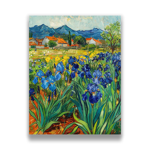 Pintura al Óleo <span class=keywords><strong>de</strong></span> Flores Estilo <span class=keywords><strong>Van</strong></span> <span class=keywords><strong>Gogh</strong></span> Vintage, Naturaleza Muerta <span class=keywords><strong>de</strong></span> Gladiolas, Arte en Lienzo Texturizado, <span class=keywords><strong>Cuadro</strong></span> Floral para Sala <span class=keywords><strong>de</strong></span> Estar - Product Image 3
