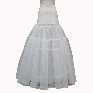 P6214  Jupon bouffant en crinoline en gros avec deux cerceaux et taille élastique - Product Image 2