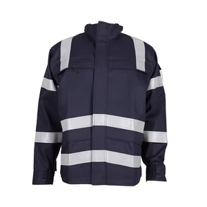 Veste de travail décontractée pour homme à capuche Haute visibilité Réfléchissante Construction Écologique Respirante Séchage rapide Fermeture éclair OEM - Product Image 5