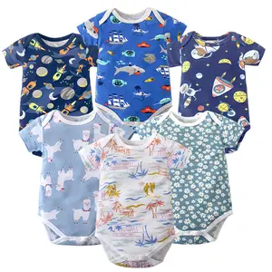 Wholesale Toddler Clothing Custom Baby Romper 3 Pack High Quality Kids Tales Baby Clothing 100% Cotton Baby Clothes