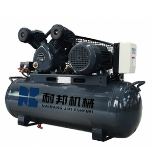 0.55kw/0.75hp 10bar ลูกสูบประเภทเข็มขัดขับเคลื่อนน้ํามันหล่อลื่นลูกสูบเครื่องอัดอากาศแบบพกพาลูกสูบ Air Compressor - Product Image 2
