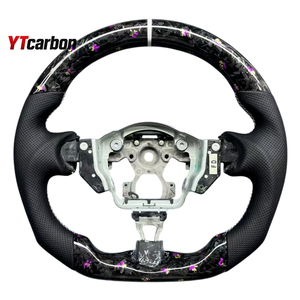 Volant de course personnalisé en fibre de carbone véritable YTcarbon pour <span class=keywords><strong>370Z</strong></span> Z34, accessoires intérieurs de voiture, pièces automobiles - Product Image 1