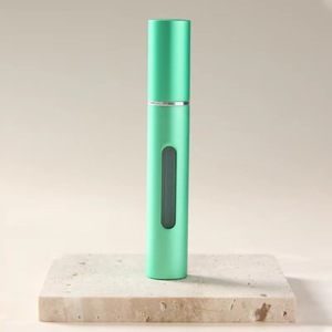 High Quality 10ml Travel-Ready Refillable Perfume Spray Bottle Aluminum Cylinder Skin Care Sprayer Pump Use <strong>Diffuser</strong> Packaging - Product Image 4