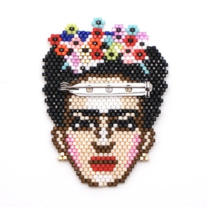 MI-X180038 Frida flor linda chica broche de Pin broche de moda broche para mujer - Product Image 2