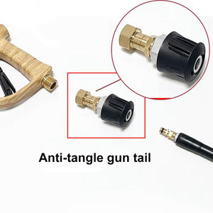 Adaptateur de pistolet à eau en aluminium noir haute pression M22-14 Bear Crystal Karchers série K pour le nettoyage de la voiture avec <span class=keywords><strong>tuyau</strong></span> haute pression - Product Image 6