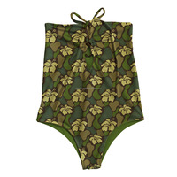 Maillots de bain pour femmes adultes imprimés Hawaï personnalisés pour l'été, haute élasticité, sans manches, maillots de bain une pièce pour femmes