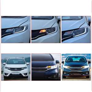 Faro delantero automático de alta calidad para Hon Da Jazz Fit 2014-2019 Conversión <span class=keywords><strong>RS</strong></span> Modelo GK5 Conjunto de faro delantero LED 14-19 - Product Image 3