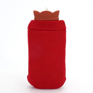Factory Supply Environmental Cute Safe Mini Silicone Hot Water Bag Bottle For Hand Warming