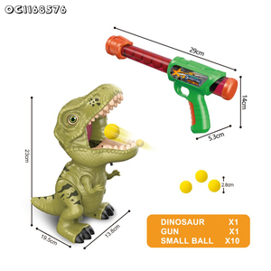 Giá rẻ Nhựa mềm bọt Bullet di chuyển khủng long Trò chơi bắn súng đồ chơi súng cho trẻ em tuổi 5 6 7 8 9 10 năm tuổi chàng trai với âm thanh ánh sáng - Product Image 5
