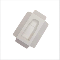 Support intérieur en pulpe moulée sur mesure pour flacon de parfum, doublure en pulpe de papier pour emballage cadeau de flacons de parfum, cosmétiques et huiles essentielles