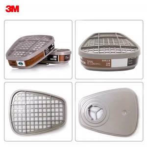 3M 6001 katrij penguap organik 3M katrij untuk 3M masker Gas pelindung pernapasan - Product Image 5
