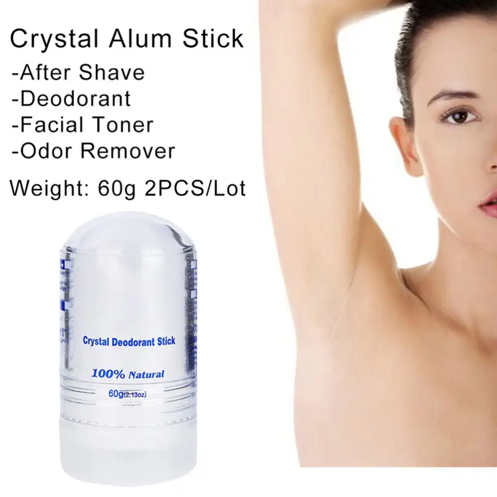 Deodorant Eco Friendly Natural Cork Stick Woman Body Deodorant Alum Crystal