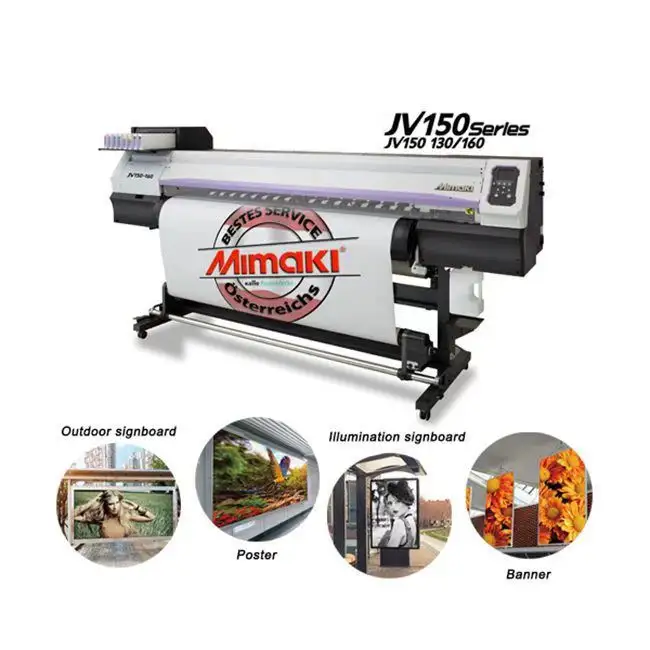 เครื่องพิมพ์ jv150-160 Mimaki JV150/ตัวทำละลายเชิงนิเวศ JV150-160/การระเหิด