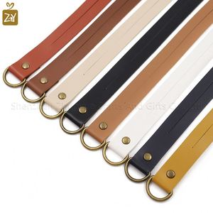 Faux Leather <b>Curtain</b> Tie Backs Durable Drapery Holder Decorative Straps <b>with</b> Metal <b>Hook</b> for <b>Curtain</b> Accessories - Product Image 3