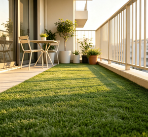 Césped Artificial Sintético, Alfombra Verde para Exteriores, Tacto Realista, Aspecto Natural, Césped Artificial para Jardín y Patio - Product Image 3